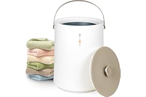 AZOUTDOOR Towel Warmers, Portable Towel Warmer for Bathroom, Heated Towel Bucket with 4 Timer, Auto Shut Off, Hot Towel Warmer for Towel, Blanket and PJ’S.(Beige)