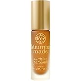 Kuumba Made Tunisian Patchouli Fragrance Oil Roll-On, Vegan, 0.15 Fl Oz | Long-Lasting Scented Oil with Sweet Orange, Balsam Notes, Alcohol-Free Botanical, Skin-Friendly Perfume Roller, Cruelty-Free
