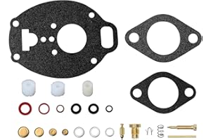 Vkinman Carburetor Repair Kit for Marvel Schebler TSX Carb Rebuild Kit K7515 778-515 for John Deere M 40 320 330 420 430 2010