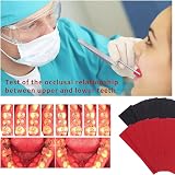 ANNWAH 300Pcs Dental Articulating Paper 100μm Thickness Red ICP Contact Points view 2