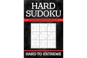 Hard to Extreme Sudoku Puzzle Book: 400+ Challenging Puzzles with 3 Difficulty Levels: Hard, Extreme to Insane | Solutions In