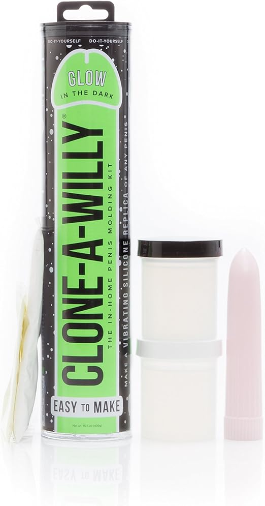 Amazon Com Clone A Willy Silicone Penis Casting Kit For Glow In The Dark Dildo Green Health Personal Care