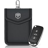 NINITCH Faraday Bag for Key Fob, Car Key Signal Blocker Pouch, Waterproof RFID Blocking Faraday Pouch for Car Keys, Key Fob Protector Case for Keyless Entry Remotes