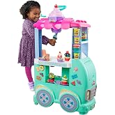 Play-Doh Kitchen Creations Sweet Snacks Food Truck Toy Playset for Kids, 12 Modeling Compound Cans, for 3 Year Old Girls & Bo