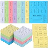 Kosiz 1000 Sheet 10 Bid Raffle Tickets Chinese