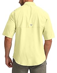 Men's Fishing Shirts with Zipper Pockets UPF