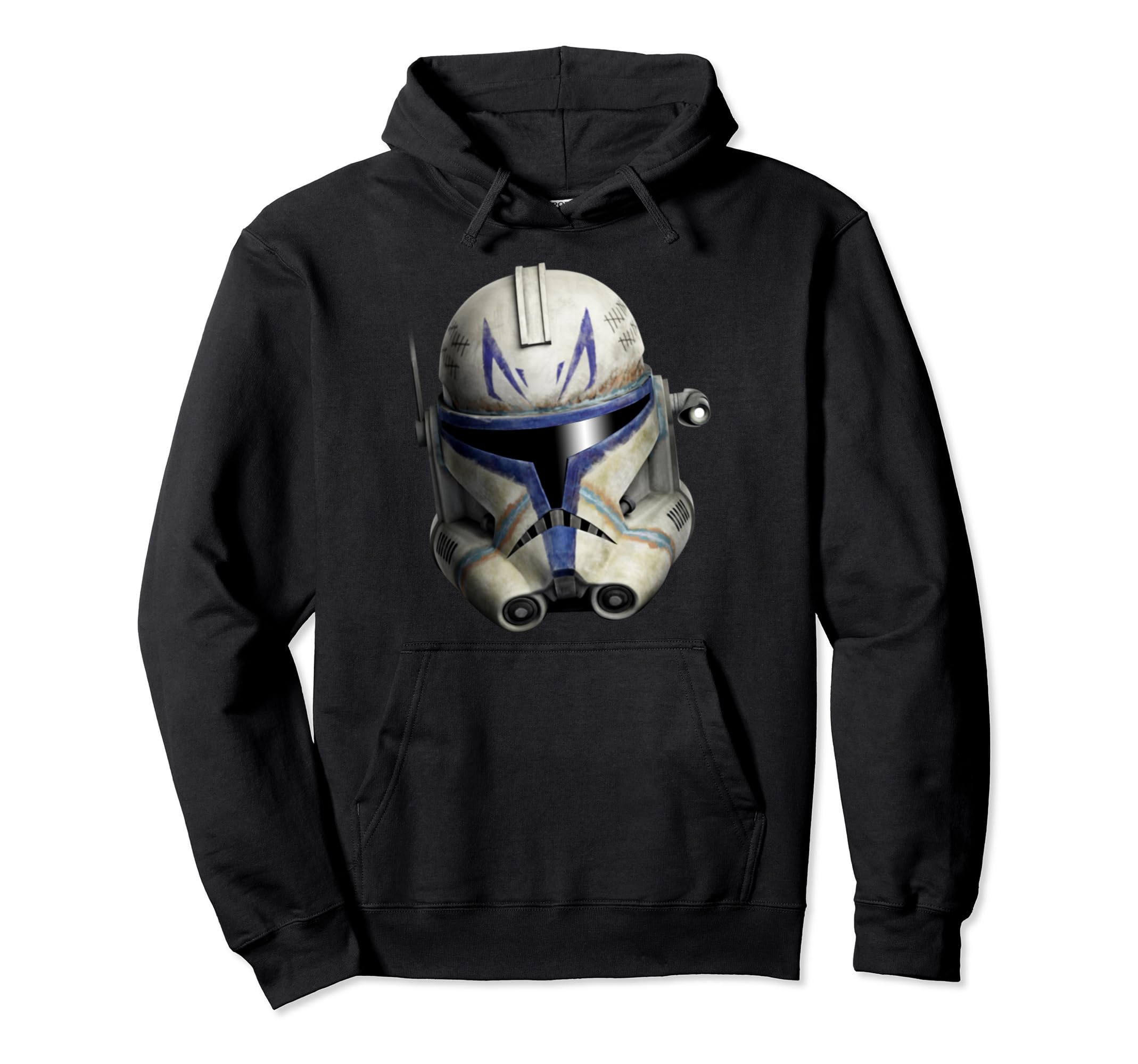 Star Wars: Clone Wars Clone Commander Rex Big Face Pullover Hoodie