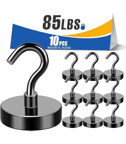 Lvoess Heavy Duty Storage Magnetic Utility Hooks Large Garage Magnet Hooks with Lvoess Heavy Duty Storage Magnetic Utility Hooks Large Garage Magnet Hooks with