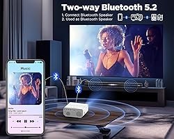 [Auto Focus/Keystone] DBPOWER Projector 4K with 5G