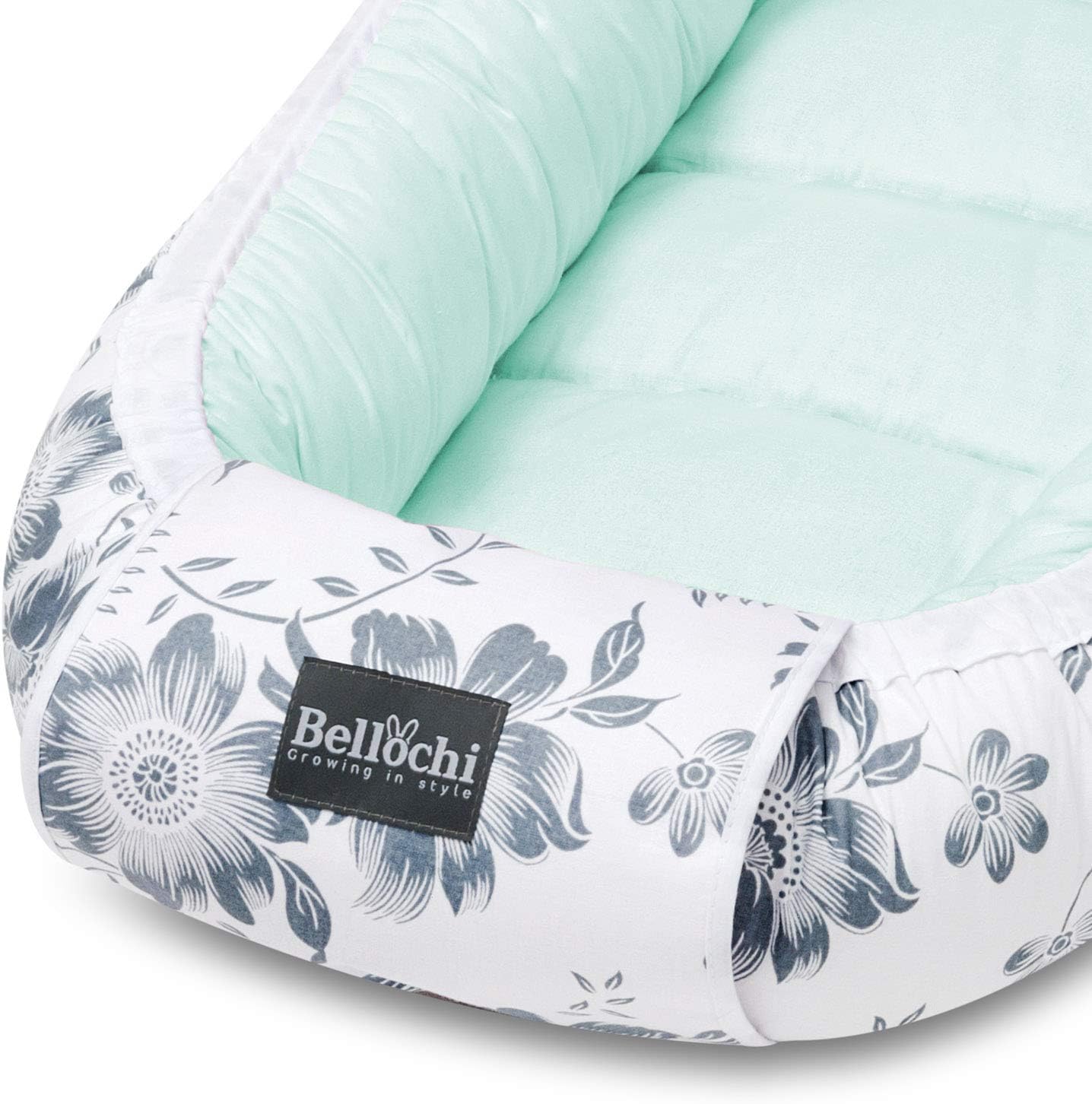Certifie Oko Tex Un Oreiller Plat 2 Cm Avec Housses Reducteur De Lit Bebe 90x60 Cm En 100 Coton Une Couverture De Bebe Bellochi Kit Nids Bebe 5 Pieces Cale Tete Bebe Mint