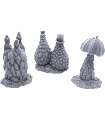 Set di mobili da taverna, scenografia 3D stampata per tavolo da gioco