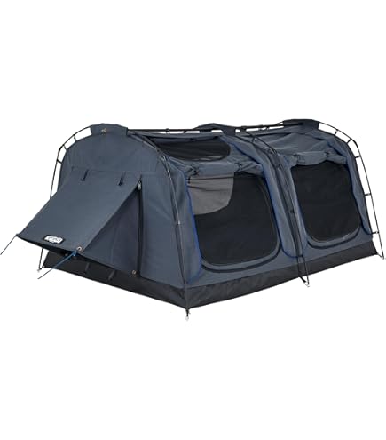Amazon.com : KODIAK CANVAS 1-Person Canvas Swag Tent with Sleeping