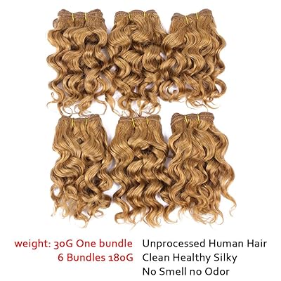 Buy Violet Hair Brazilian Human Hair Short Curly Weave Hair Bundles With Closure 8a 100 Unprocessed Brazilian Virgin Hair Deep Curly Weave Hair Bundles Chocolate Blonde Color 8 Inch Online In Italy B07cptygy5