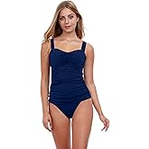 Profile by Gottex Women's Tutti Frutti Sweetheart Neck G-Cup Tankini Top