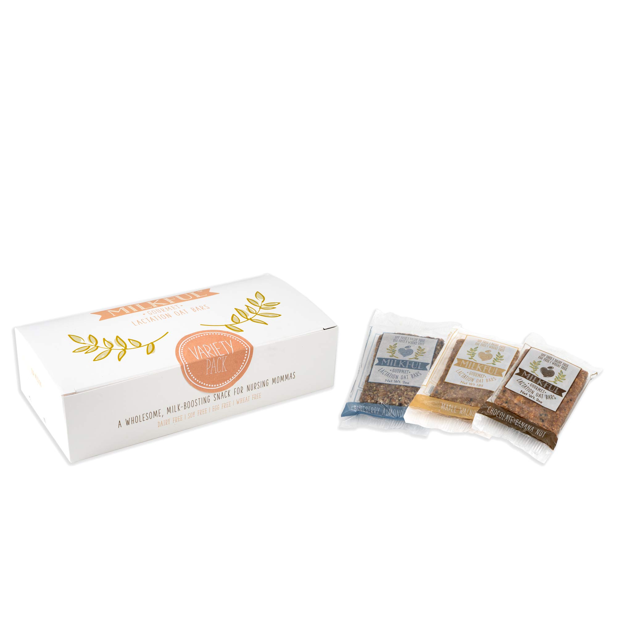 MILKFUL Lactation Bars Wholesome Alternative to Lactation Cookies