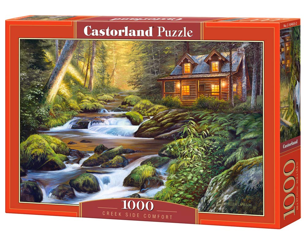 Castorland Jigsaw 1000 pc - Creek Side Comfort