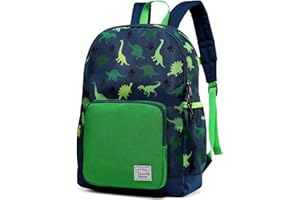 VASCHY Kids backpacks, Cute Lightweight Water Resistant Preschool Backpack for Boys and Girls Chest Strap
