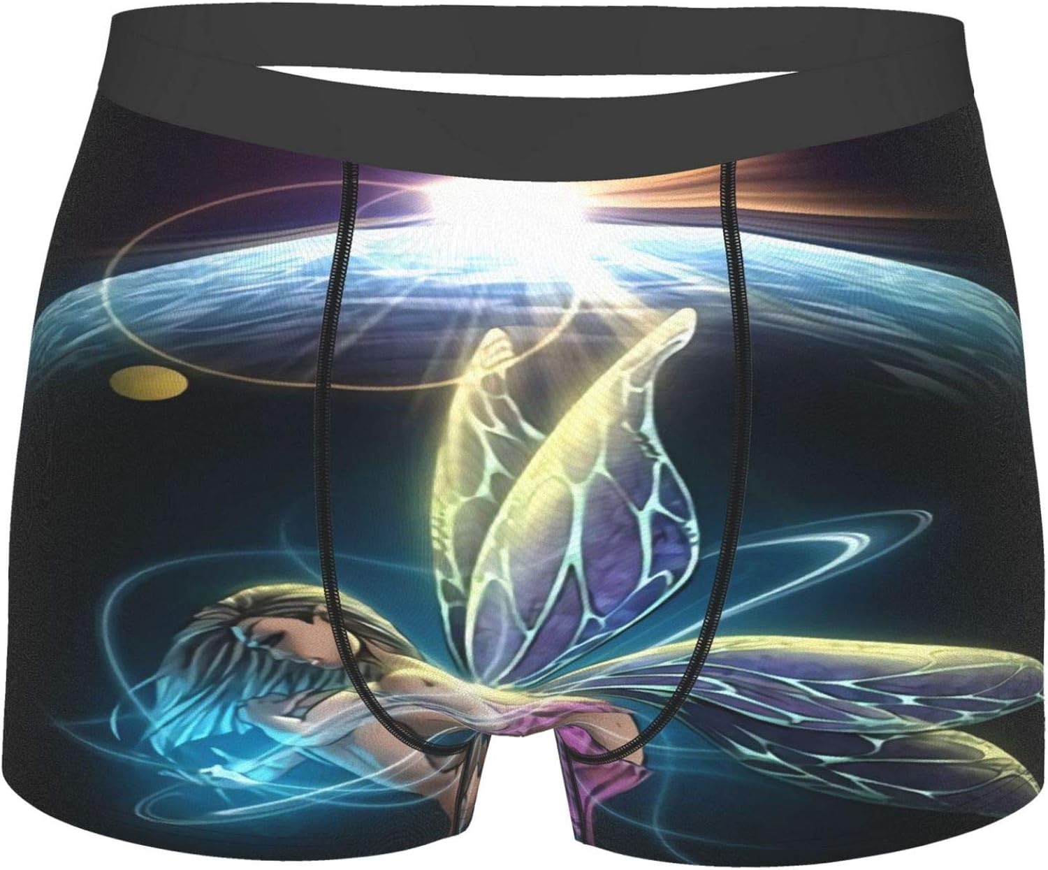 Beautiful Fairies Elves butterfly Underwear for Men Funny Underpants