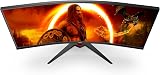 AOC Gaming CU34G2XE 34 Inch WQHD Curved 3440x1440 144Hz 1ms VA HDR10 Monitor view 6