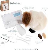Trimits Needle Felting Craft Kit Dog 10 x 6 cm Brand New view 2
