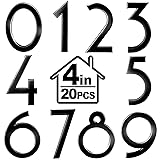 Coume 20 Pieces 4 Inch Self Adhesive Raised House