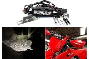 Dirt Bike LED Light Kit, Universal for KTM Husqvarna Kawasaki Honda Yamaha Suzuki Motocross Dirt Bikes