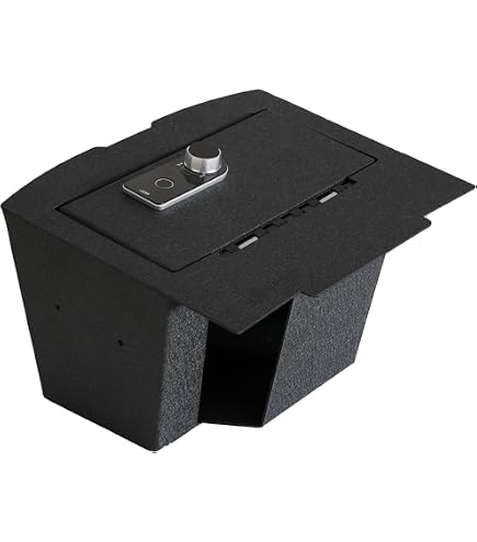 Amazon.com: Console Safe Gun Safe for Car, WASAI Gun Vault Lockbox