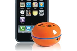 Grandmax SPKR-M1L-OR Teeny Tweakers, 1.7W Portable Speaker (Orange)
