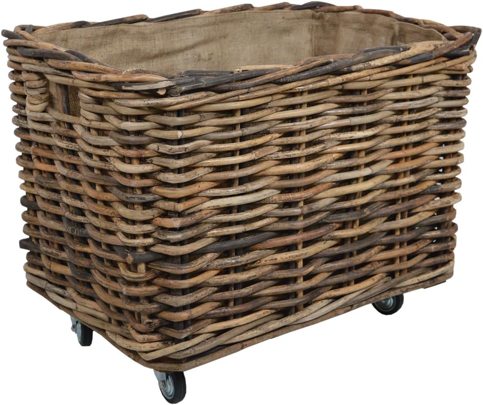 rattan toy box