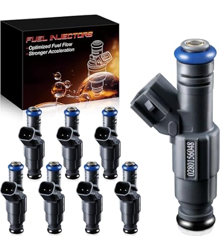ECCPP Set Of 8 Fuel Injectors For Ford Crown Vic / Lincoln Town Car 4.6L V8 (2006-2011)