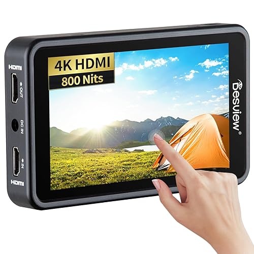 Desview R5II Camera Monitor, inch High Brightness Touch Screen