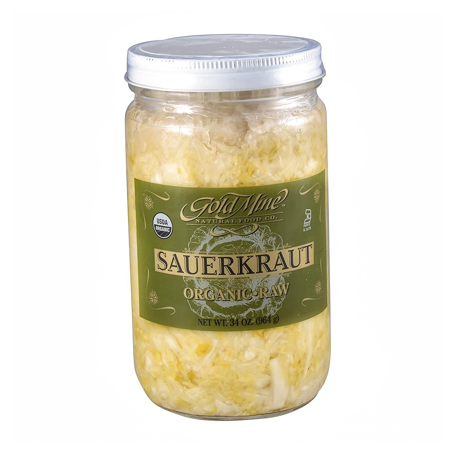 GOLD MINE ORGANIC FRESH RAW KIMCHI 34 OZ Grocery