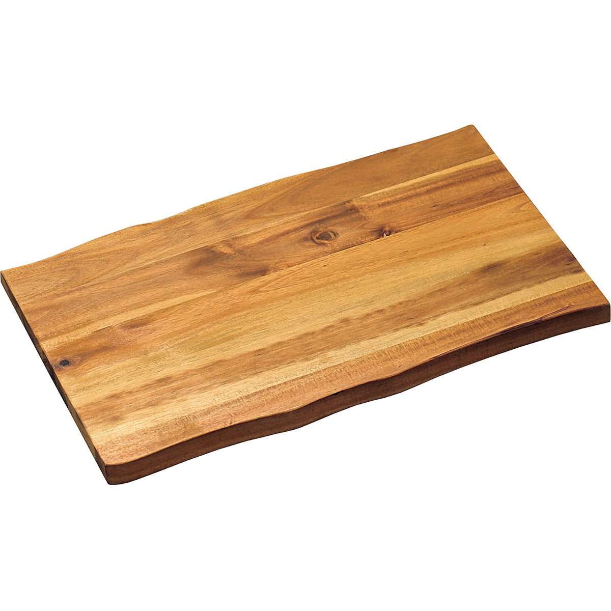 KESPER | Schneid- und Servierbrett, Material: Akazienholz, Maße: 45 x 27 x 2 cm, Farbe: Braun, Natur | 28502