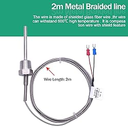 Twidec/2M NPT 1/2"inch (6X50MM) Pipe Thread