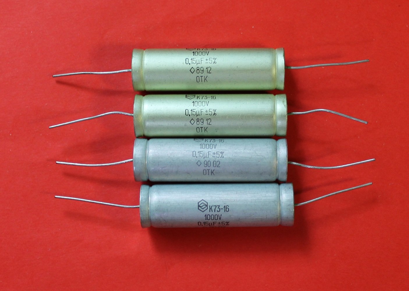 Capacitor 0.47uF 630V /-5% K73-16 Audio PETP Made In USSR - Foto 3