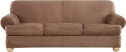 Amazon Com Surefit Ultimate Heavyweight Stretch Suede Slipcover