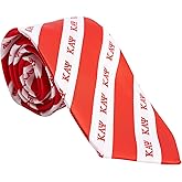 Desert Cactus Kappa Alpha Psi Neck Tie Kappas Fraternity Greek Formal Occasion 100% Polyester Necktie with Logo, Officially Licensed (Style E)