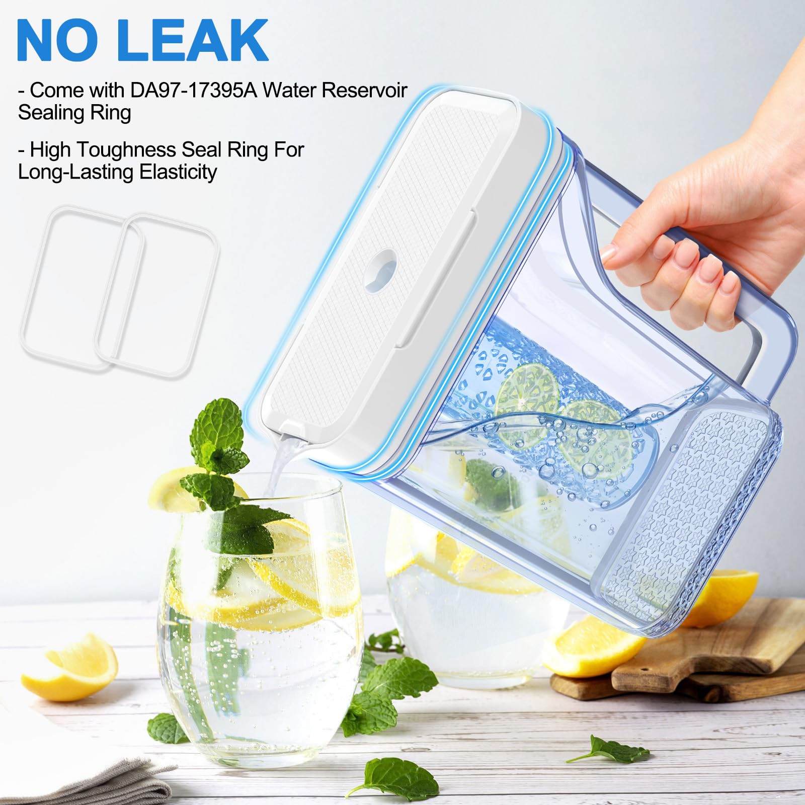 Upgraded DA9717395A Refrigerator Water Pitcher Compatible With Samsung