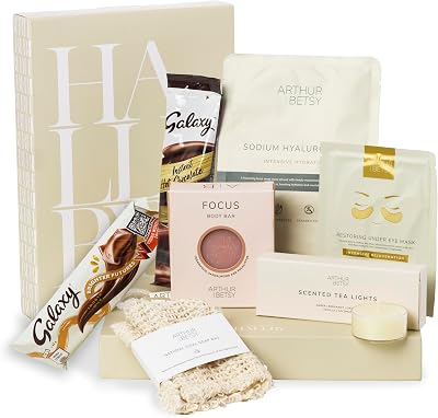 HALLBY Hug In A Box Pamper Gift Box Self Care Spa Set for Women