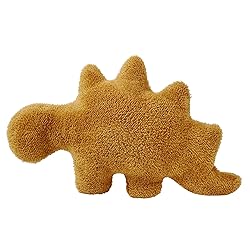 Isaacalyx Dino Nugget Pillow, 18 inch Soft Dinosaur