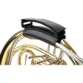 Protec French Horn Leather Hand Guard with Adjustable Strap, Black, Model L234