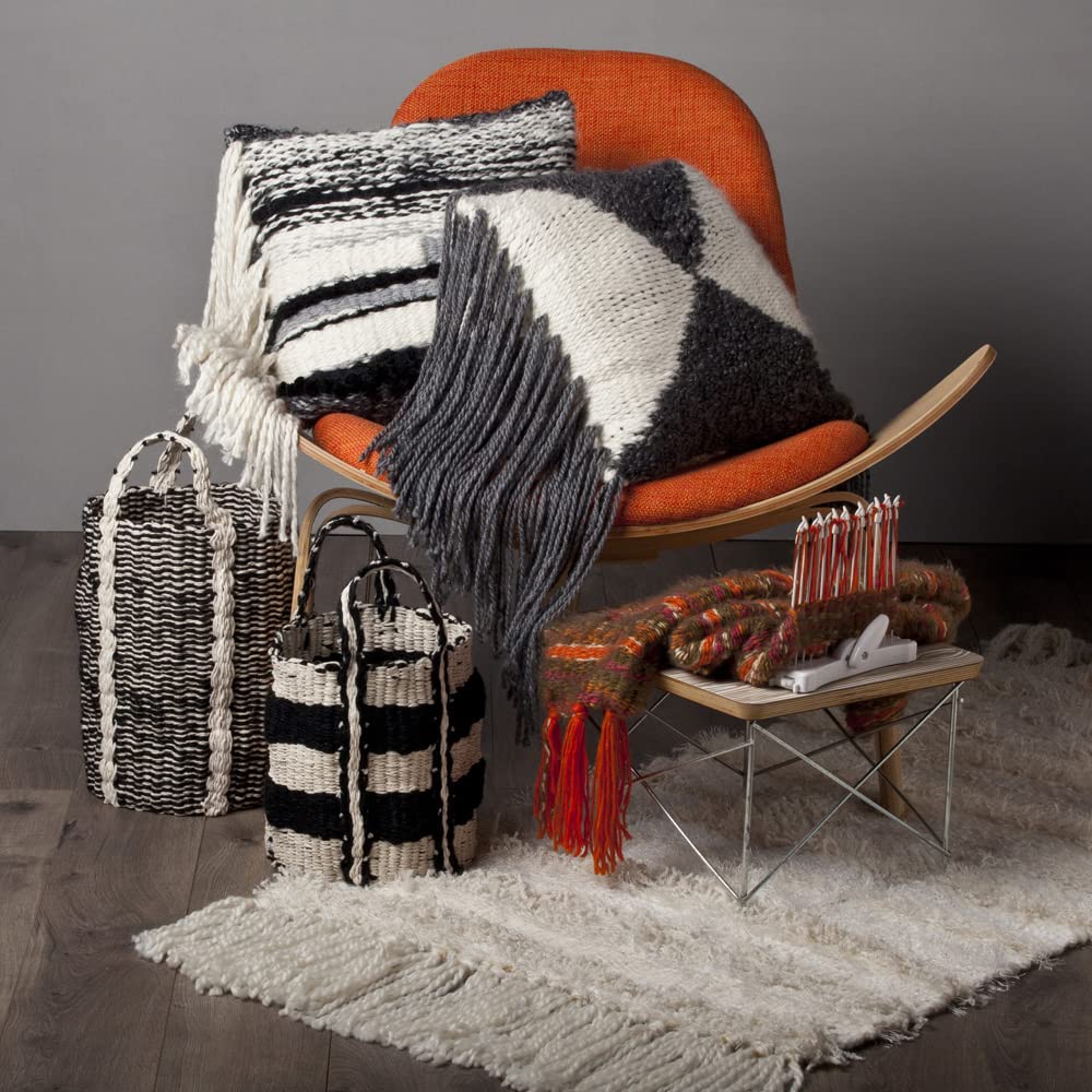 Craft Crush Weaving Loom Craft Kit - Learn to Weave Scarves, Gloves, Home Décor - Modern Design Mini Craft Kit for Teens & Adults - Easy-to-Use, Fast Weaving from The Makers of Loopdeloom, Small