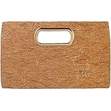JNB Cork Top Handle Clutch
