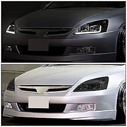 DNA MOTORING Pair Headlight Assembly Compatible