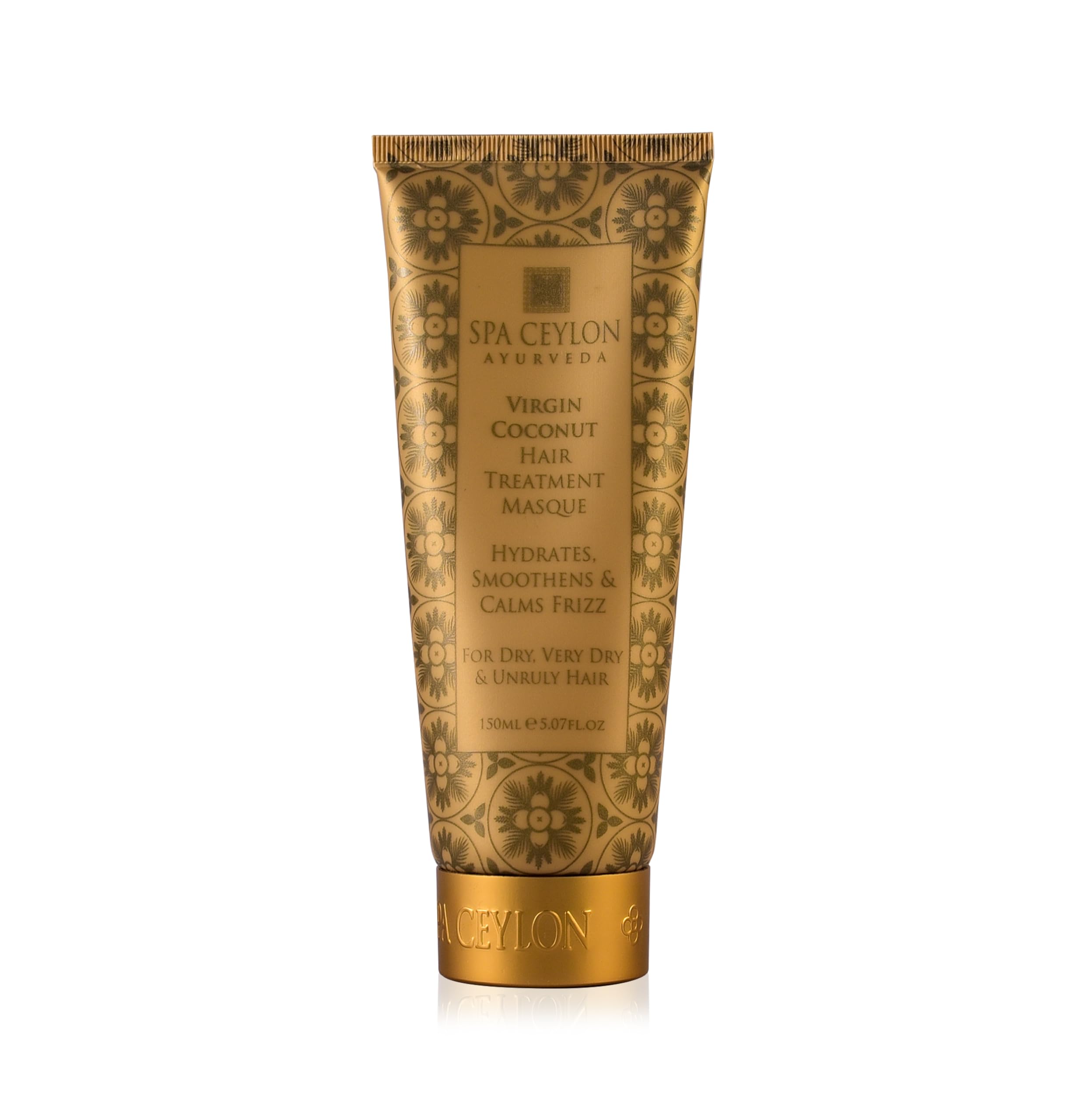 SPA CEYLON Virgin Coconut Hair Treatment Masque, Deep Conditioning, Hair Repair, 100% Vegan & Vegetarian, Best for Dry, Very Dry & Unruly Hair