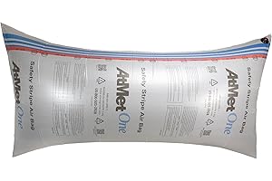 Dunnage Airbag 48" x 96" Inflatable & Reusable Woven Polypropylene Dunnage Bag - Prevent Cargo Movement & Damage, Shipment Stabilizer for Pallets, Crates&Barrels by IDL Packaging
