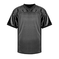 MESOSPERO Blank Football Jersey,Men's 90s Hip Hop