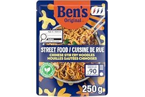 BEN'S ORIGINAL STREET FOOD Chinese Stir Fry Noodles Entrée for 1, 250 g