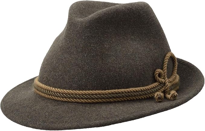 Amazon Zapf ツァップ チロリアンハット メンズ 秋 冬 帽子 フェルトハット Axam Buche アクサム ブッシュ ハット 通販