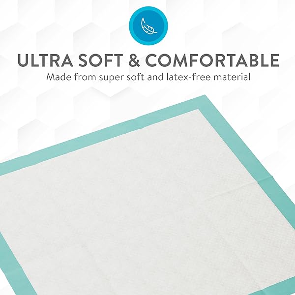 INSPIRE EXTRA LARGE SUPER ABSORBENT DISPOSABLE BED PADS FOR CHRONIC INCONTINENCE ULTRA THICK AND ABSORBENT BED PADS DISPOSABLE ADULT | PEE PADS FOR ADULTS (36″ X 36″ PACK OF 50)